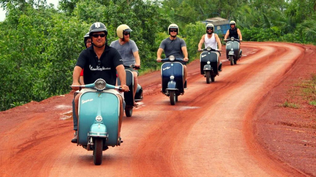 A Glimpse of Saigon by Vintage Vespa
