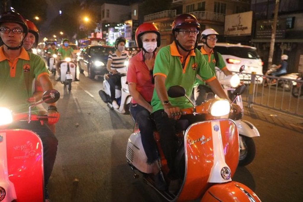 Saigon Street Food & Vespa Night Safari