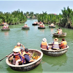 Cam Thanh Basket Boat & Coconut Village Experience