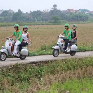 Hanoi Backroads: Villages, Rice Fields and Co Loa by Vespa