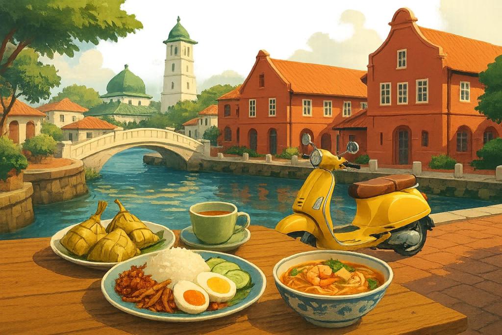 Food & Scoot in Melaka
