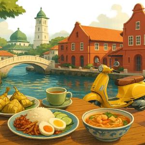 Food & Scoot in Melaka
