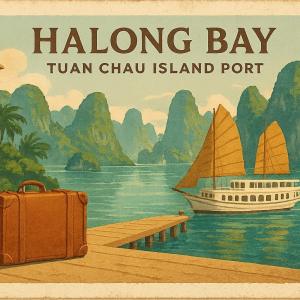 Hanoi City Hotels ↔ Halong Bay Tuan Chau Island Port