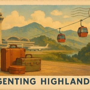 Kuala Lumpur International Airport ↔ Genting Highlands Cable Car Station