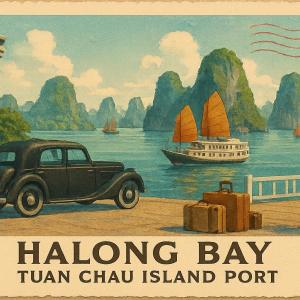 Hanoi International Airport ↔ Halong Bay Tuan Chau Island Port