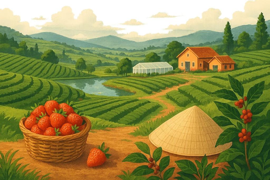 Dalat Countryside and Agricultural Discovery